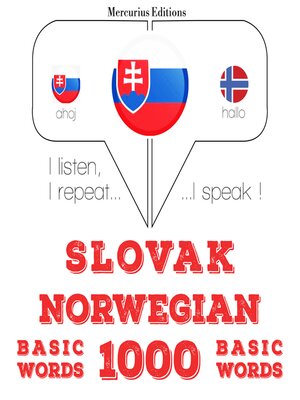 cover image of Slovenský--Norwegian